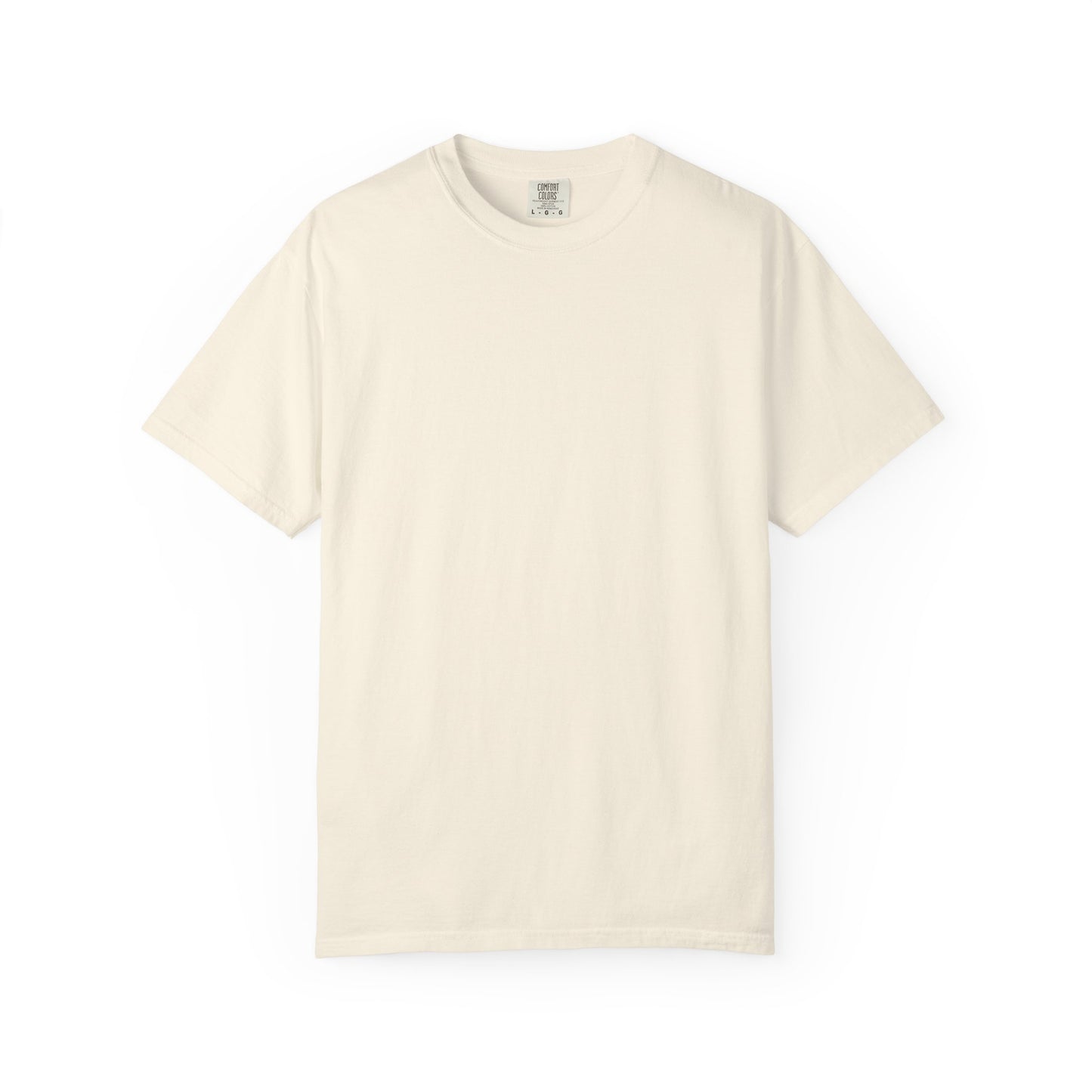Relaxed Unisex Garment-Dyed T-shirt with your QR Code on BACK