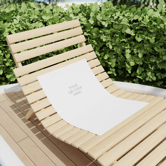 Beach Towels with Your QR Code!