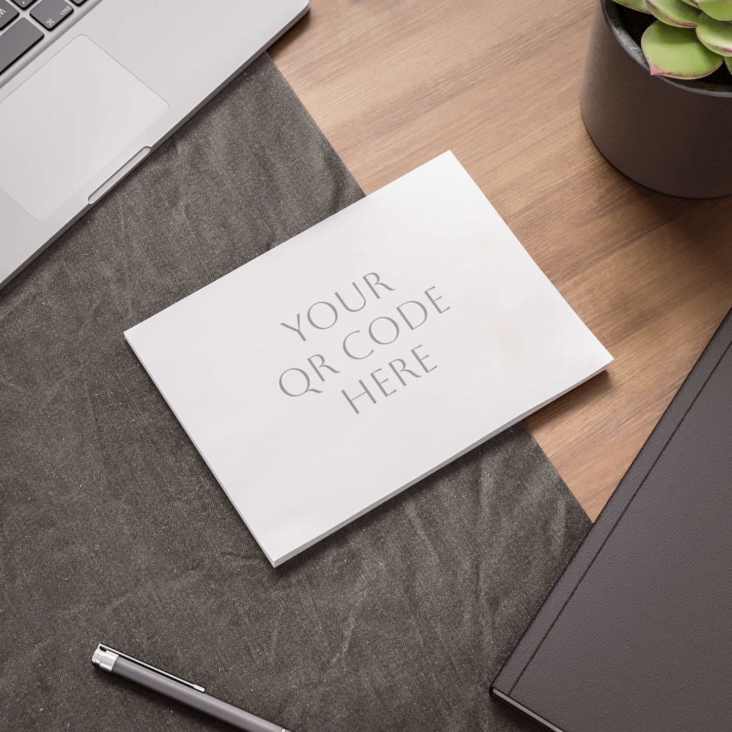 Post-it® Note Pads with your Custom QR Code!