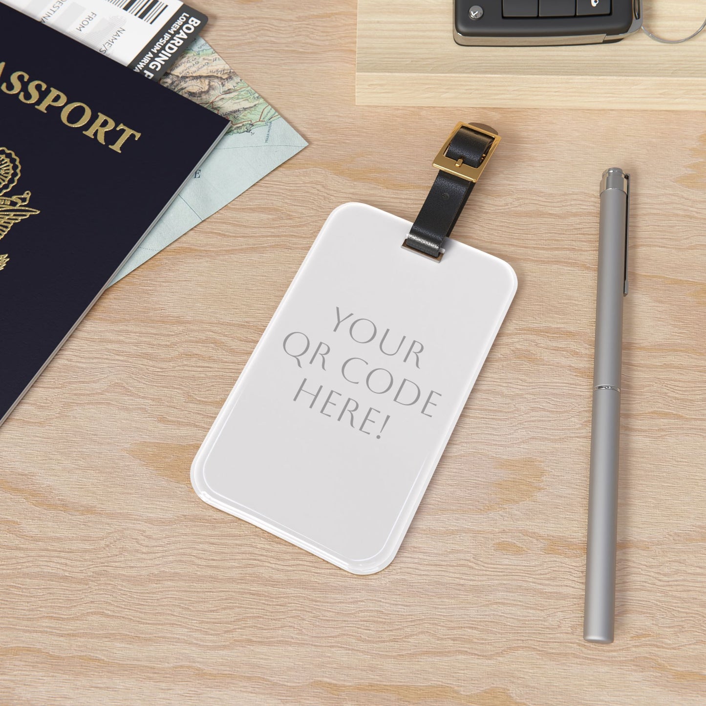 Luggage Tag with Your QR Code