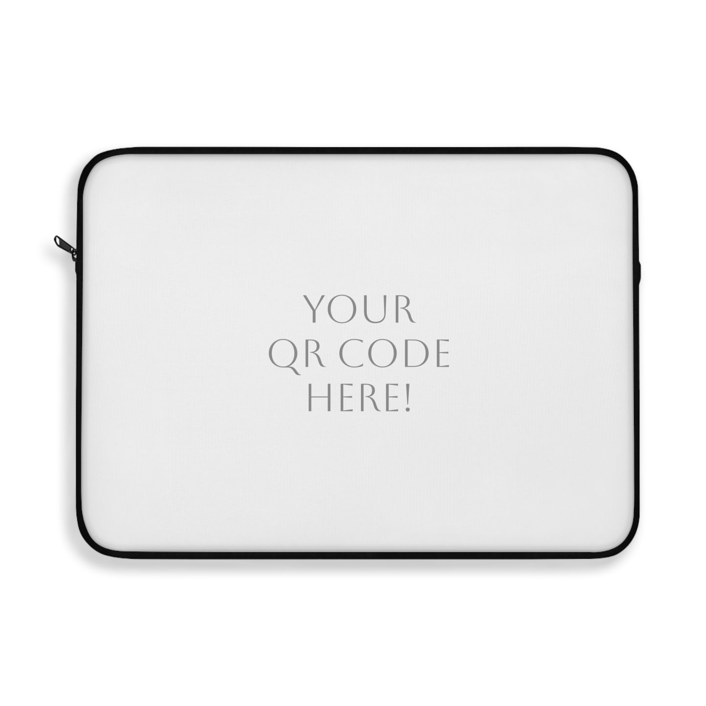 Laptop Sleeve with Custom QR Code