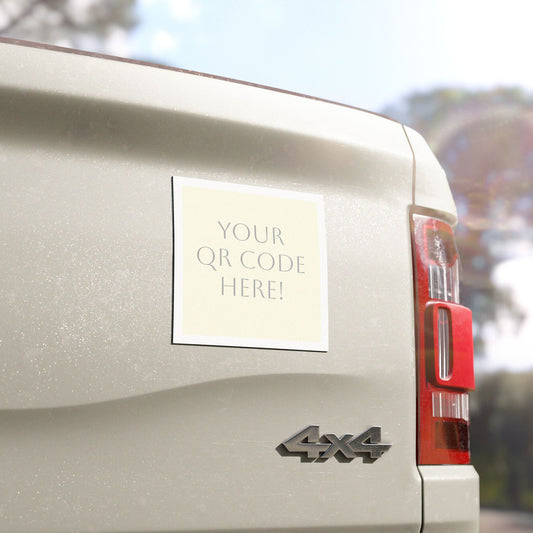 Car Magnet with your QR Code