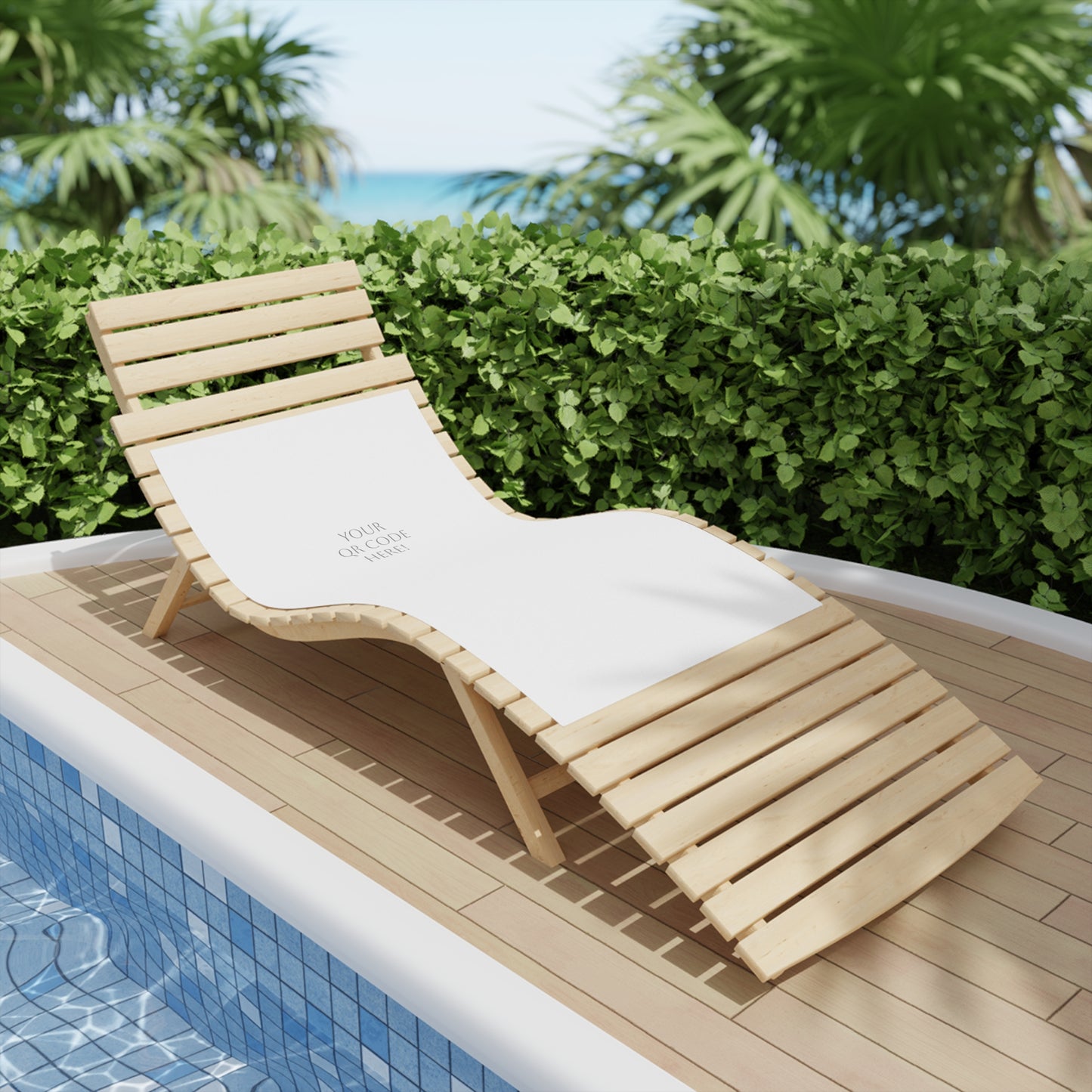 Beach Towels with Your QR Code!