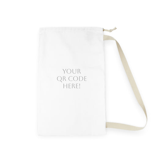 Laundry Bag with Custom QR Code